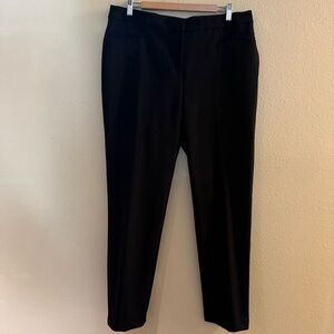 Alfani Sleek Black Ankle Pants